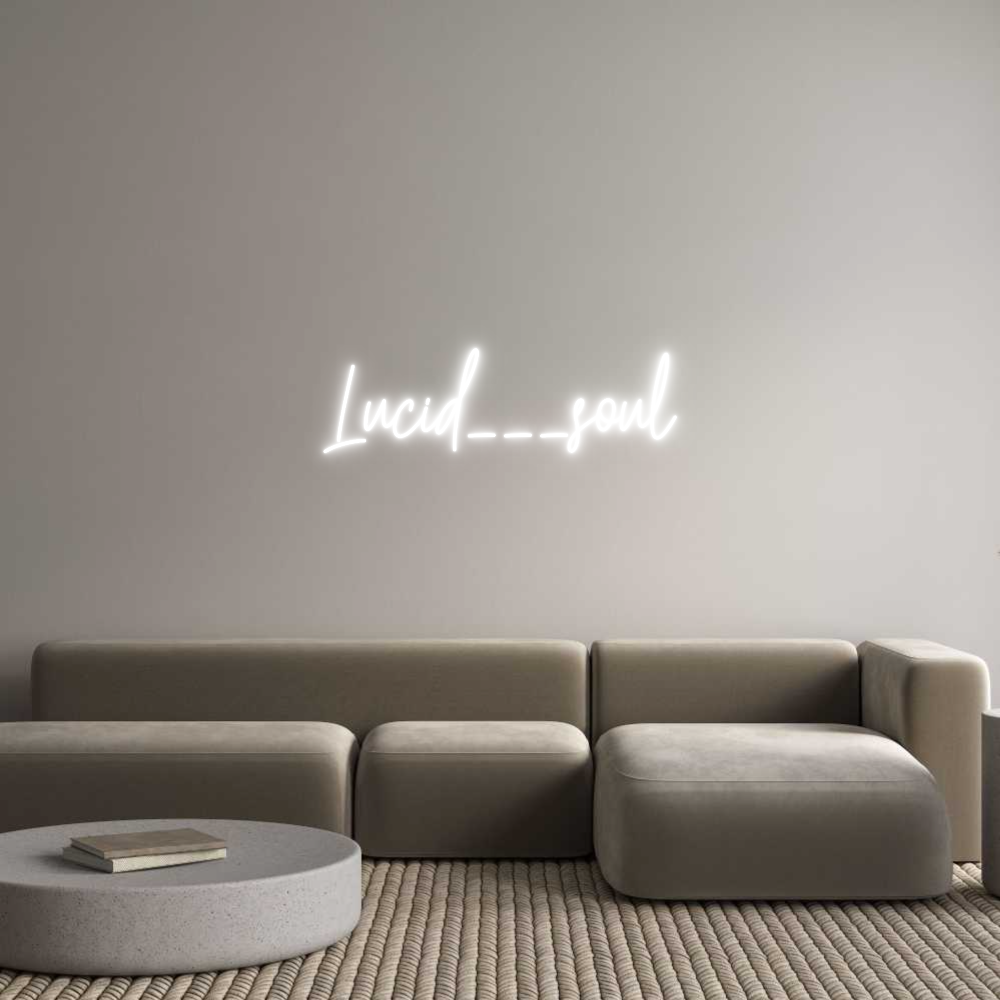 Custom Neon Text - Lucid___soul