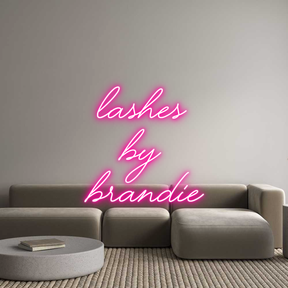 Custom Neon Text - Lashes 
By 
...