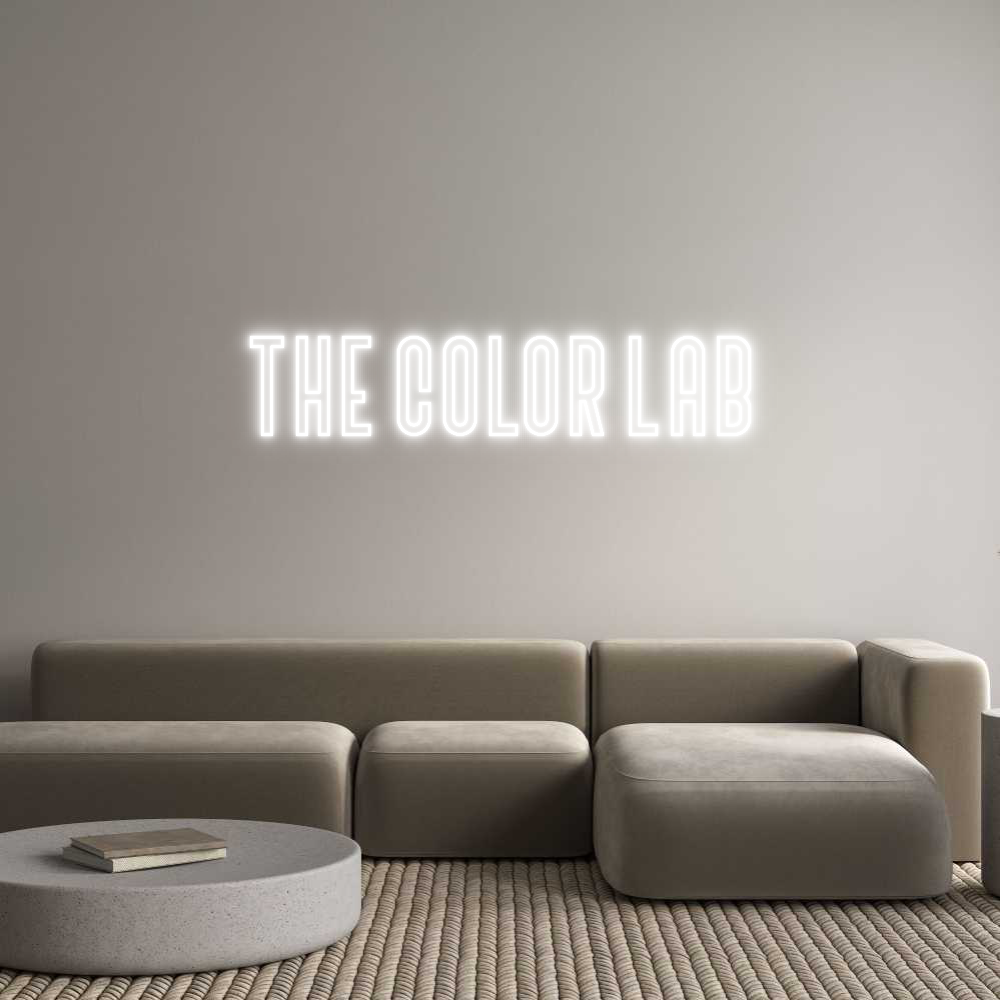 Custom Neon Text - THE COLOR LAB