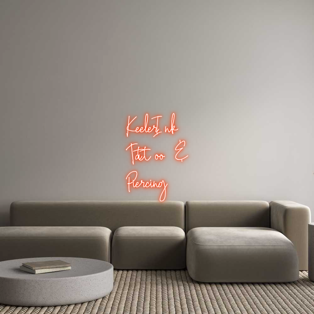 Custom Neon Text - KeelerInk 
T...