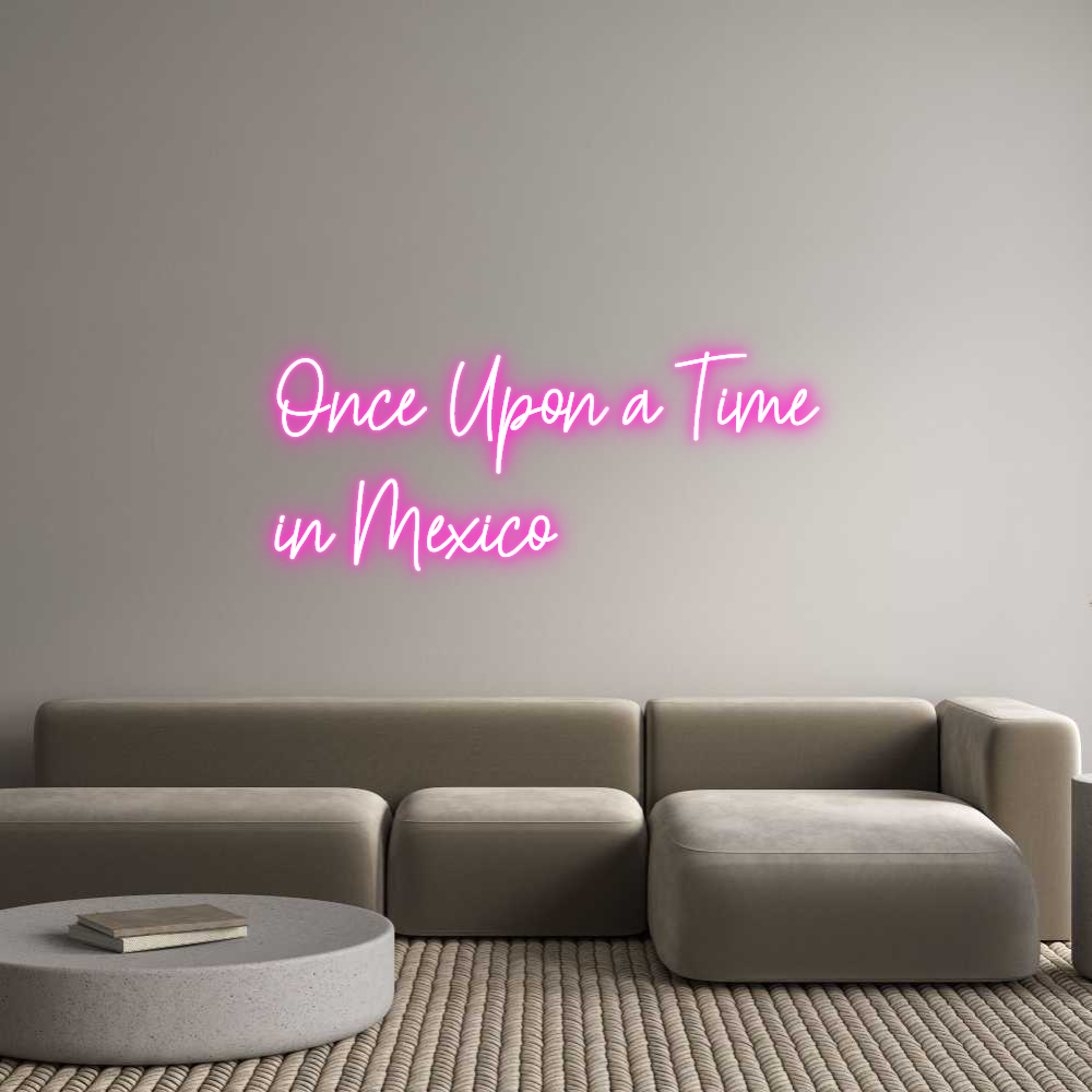 Custom Neon Text - Once Upon a T...