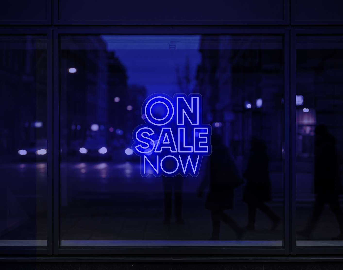 On Sale Now LED Neon Sign - Dark Blue