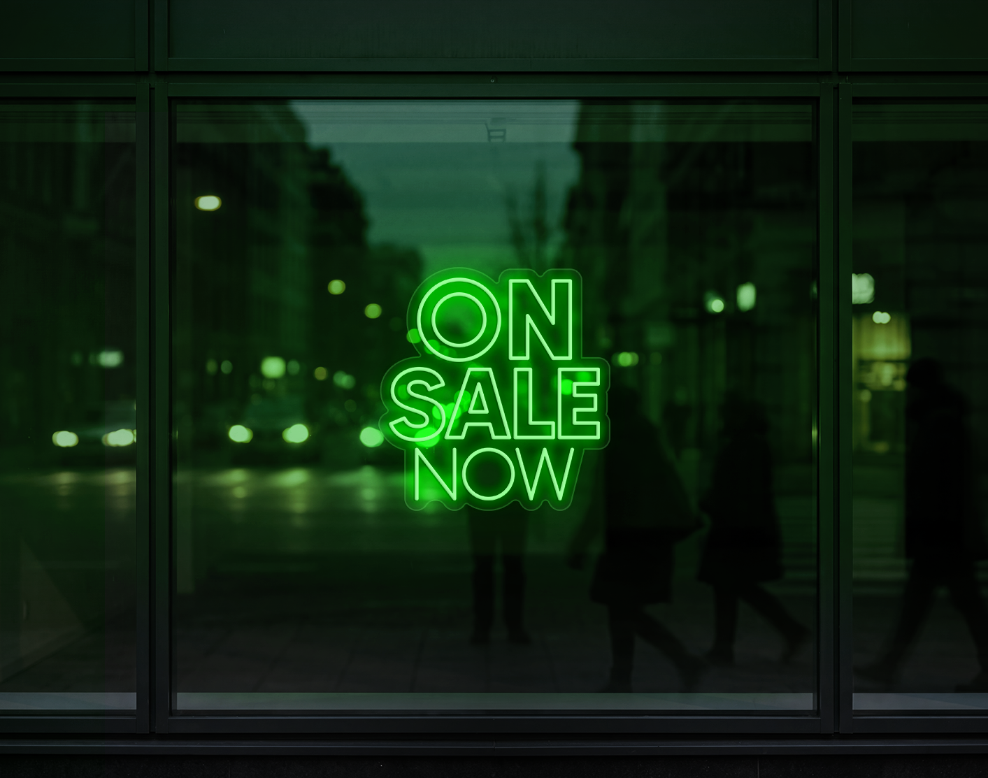 On Sale Now LED Neon Sign - Green