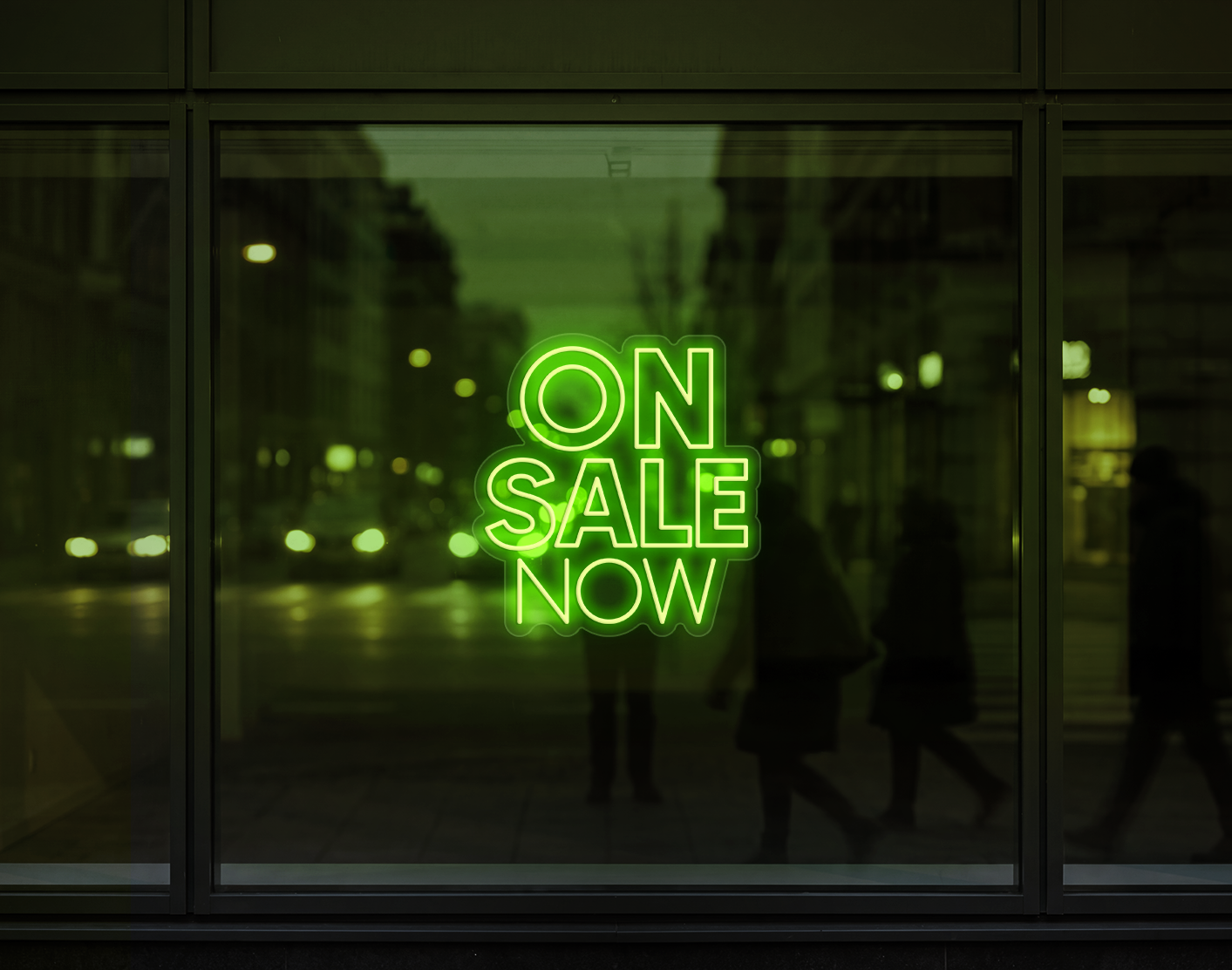 On Sale Now LED Neon Sign - Lime