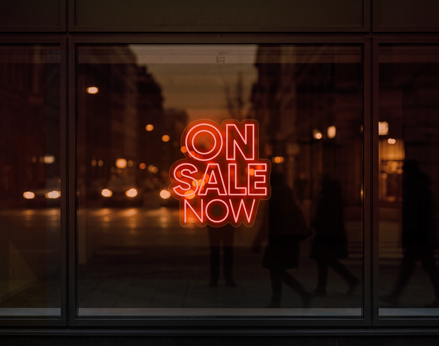 On Sale Now LED Neon Sign - Orange