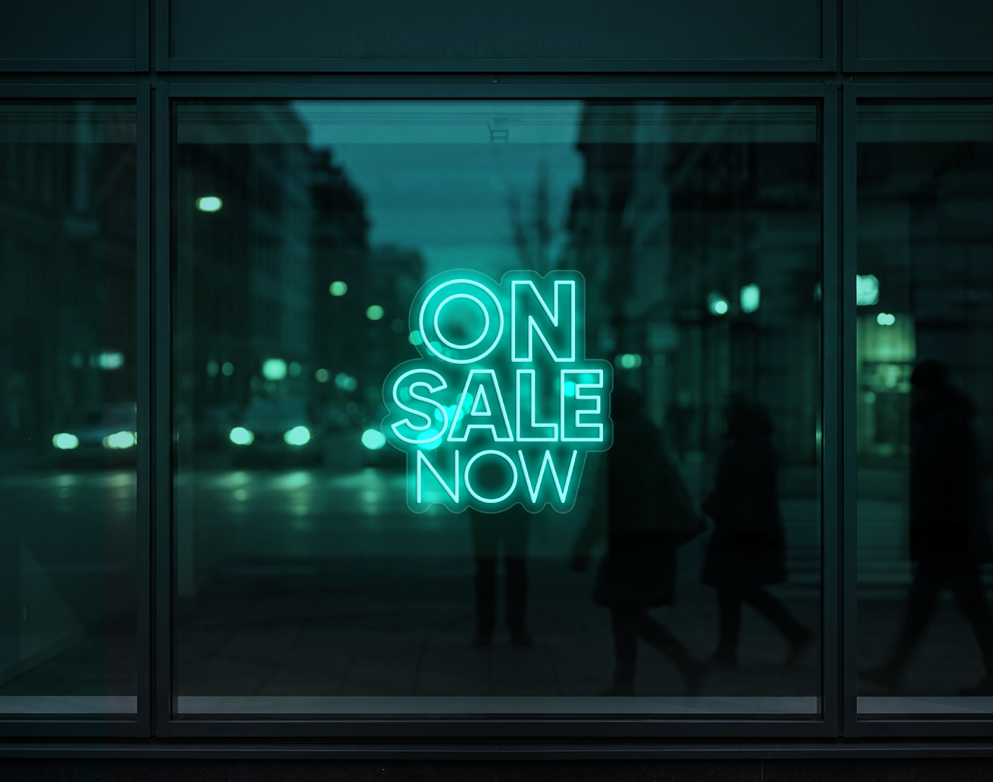 On Sale Now LED Neon Sign - Turquoise