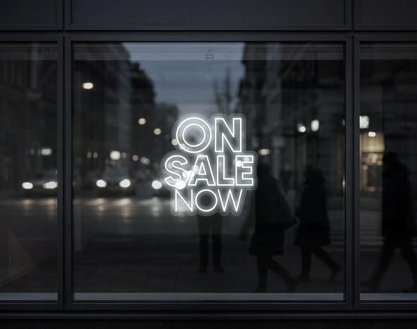 On Sale Now LED Neon Sign - White