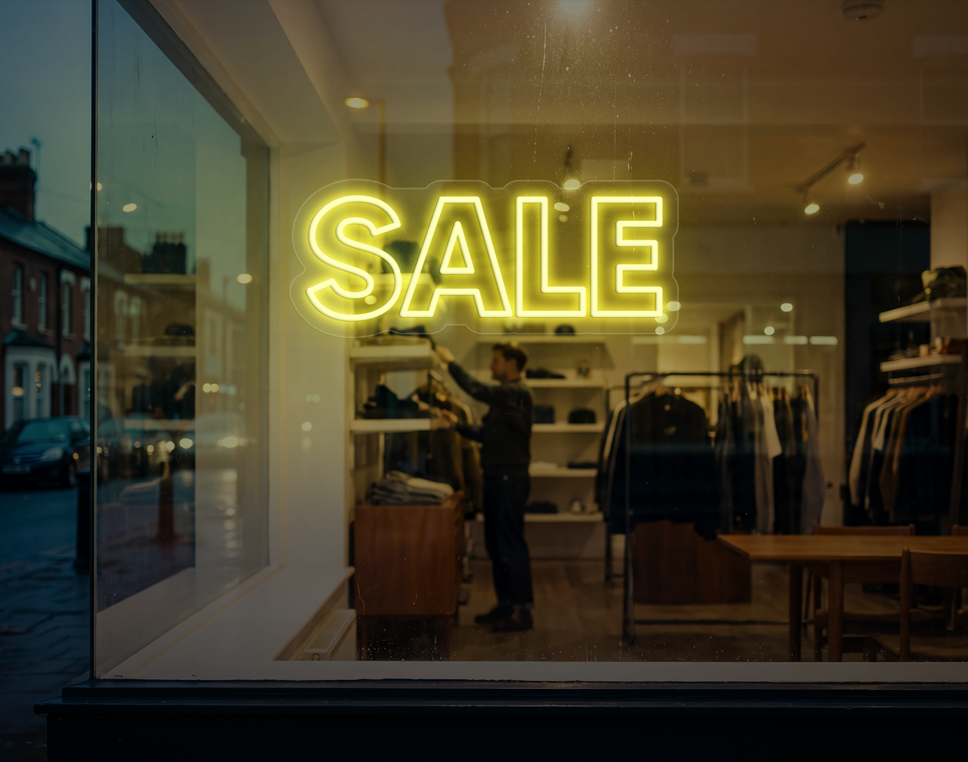 Sale LED Neon Sign - Buttercup Yellow