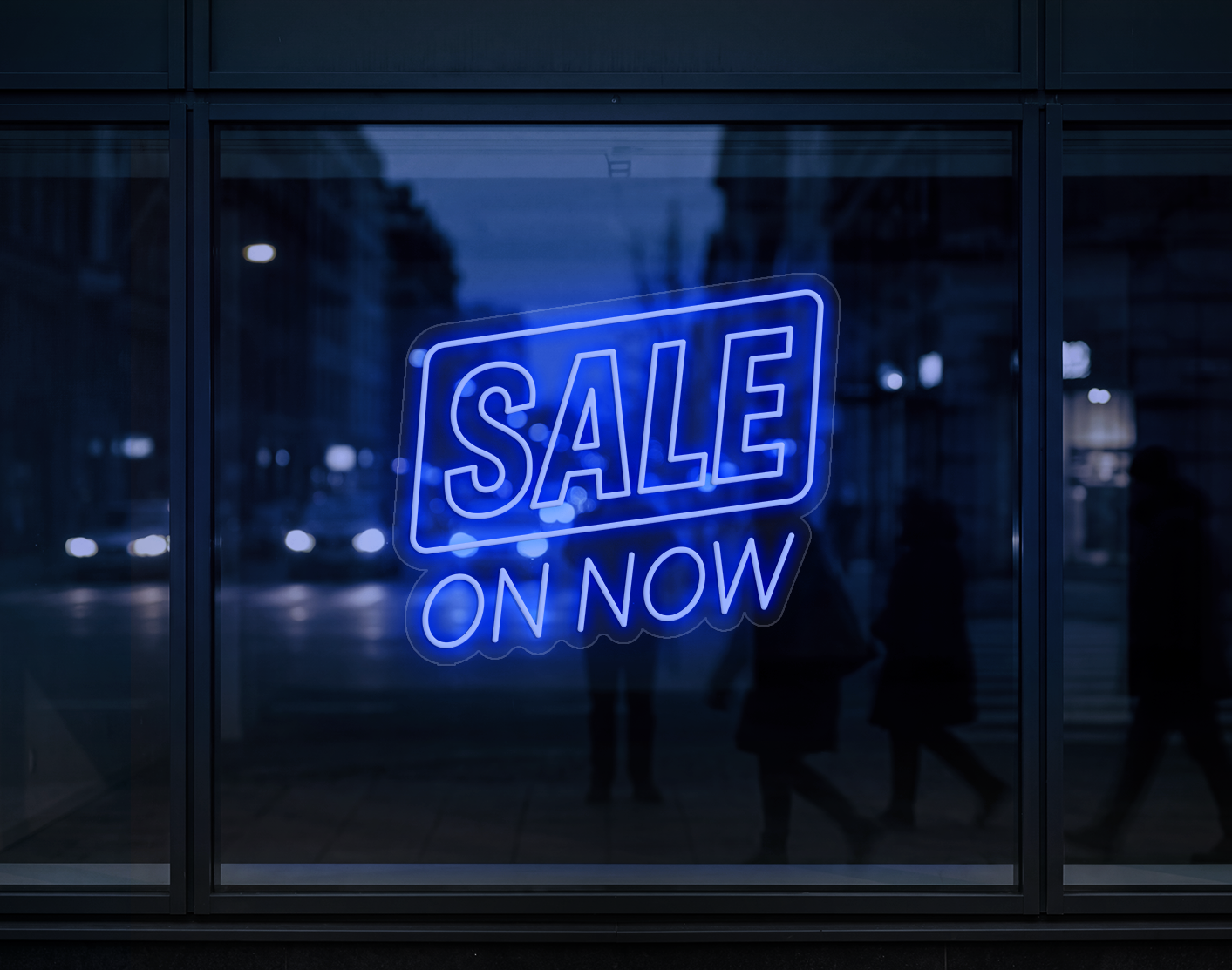 Sale On Now LED Neon Sign - Baby Blue