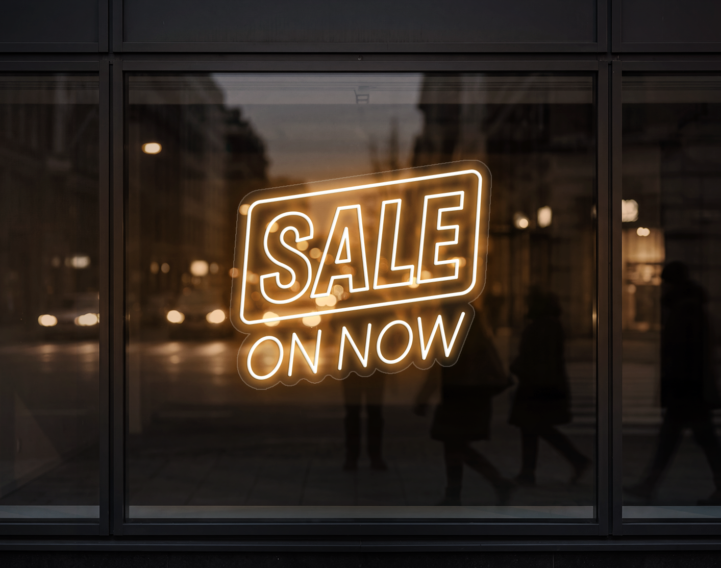 Sale On Now LED Neon Sign - Warm White
