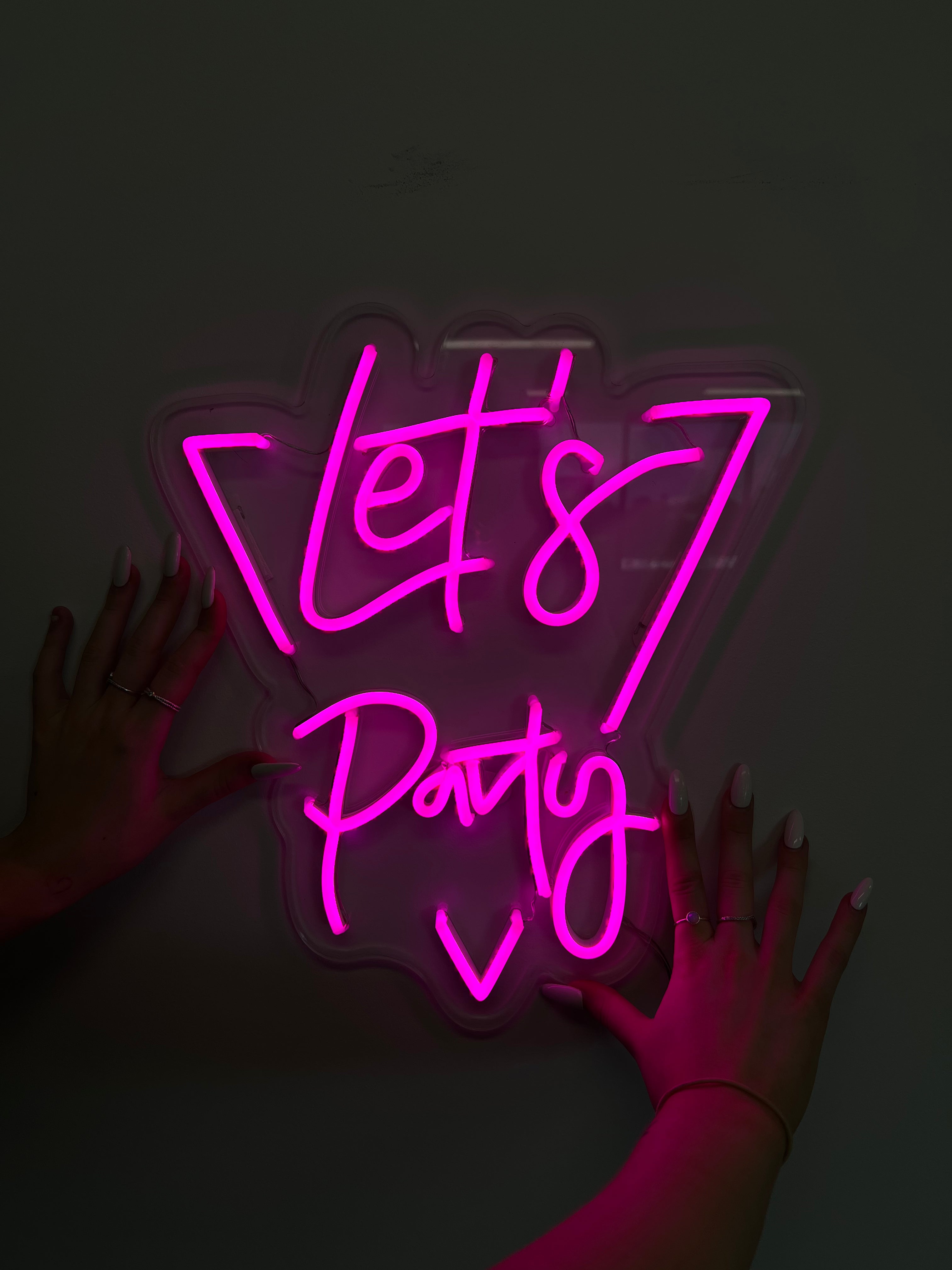 MINI Let's Party LED Neon Sign!
