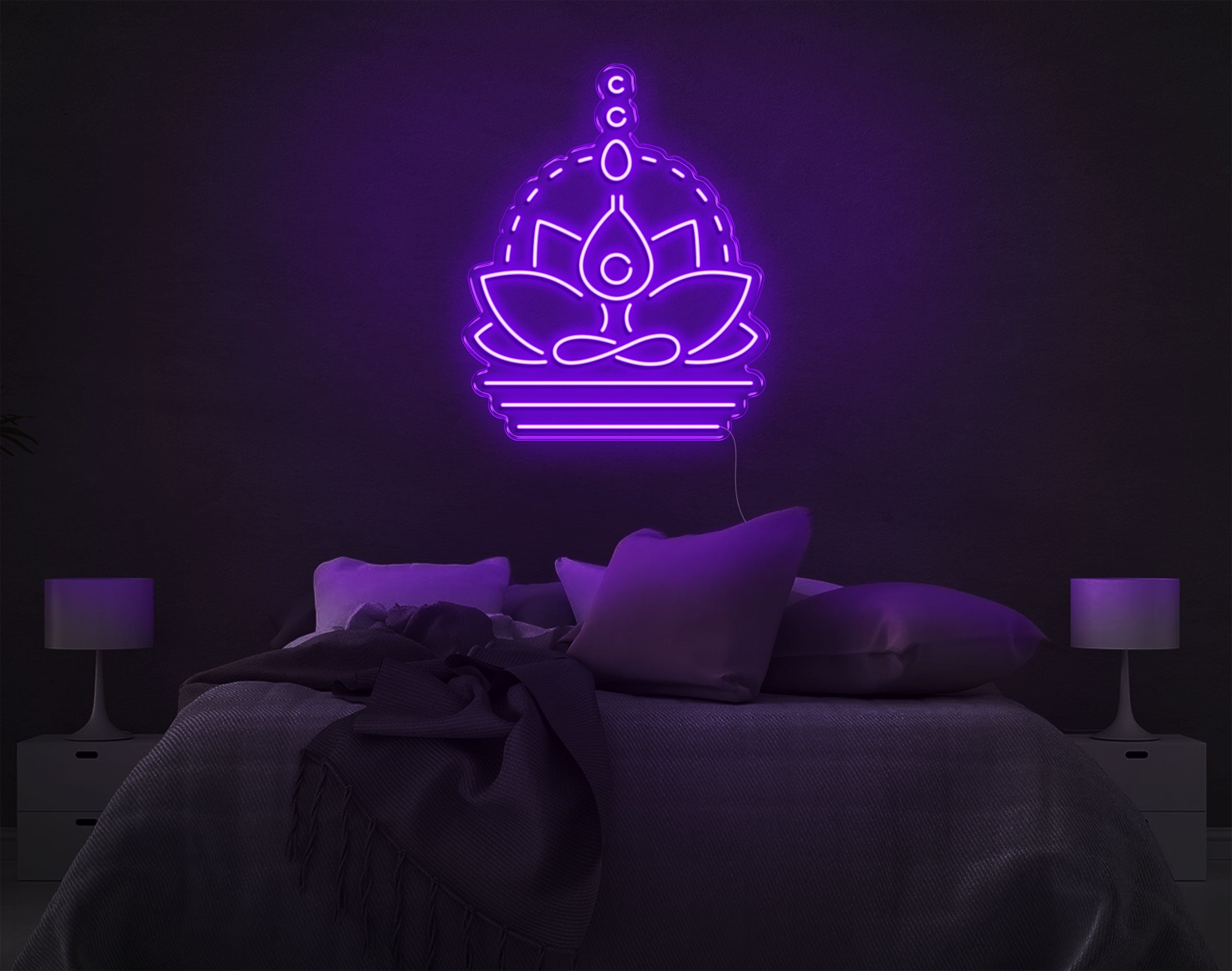 Lotus LED Neon Sign
