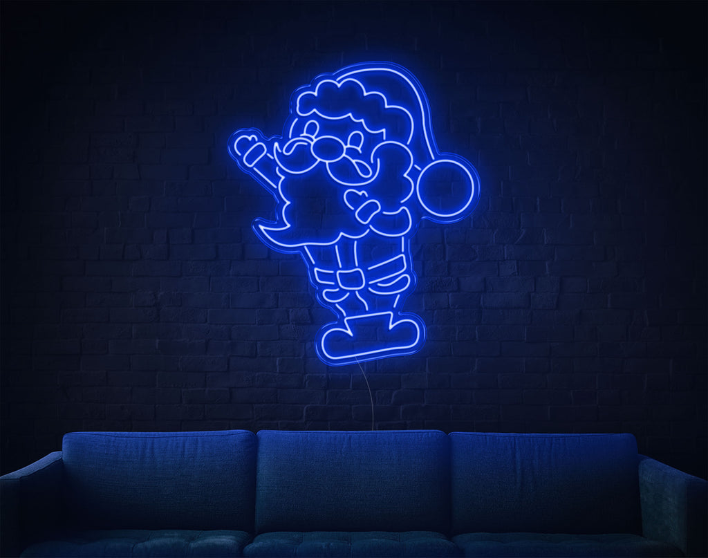 Santa LED Neon Sign